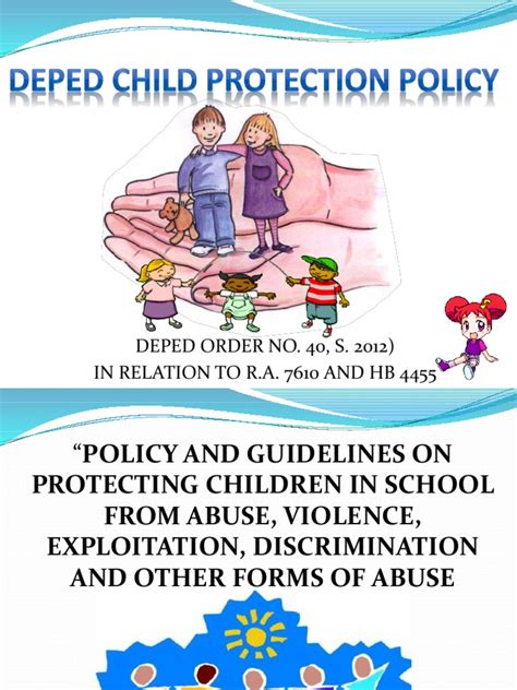 child protection policy deped ppt